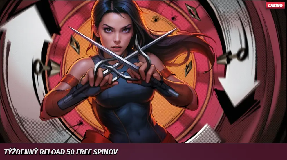 Allyspin týždenný reload bonus 50 zatočení zdarma