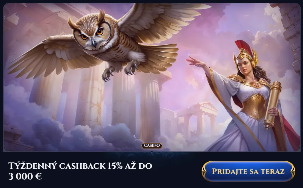 Týždenný cashback v Cazeus Casino pre aktívnych hráčov