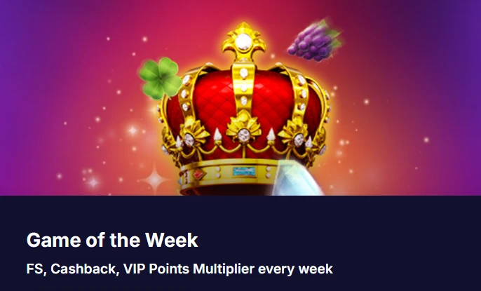 NV Casino hra týždňa a casino promo akcia
