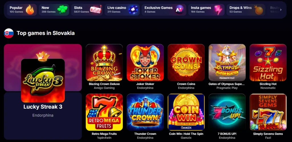 NV Casino najlepšie hry a automaty