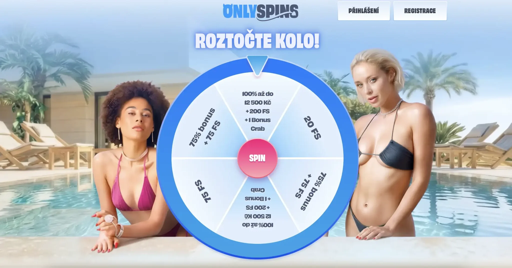OnlySpins exkluzívne koleso šťastia cez Lokrin
