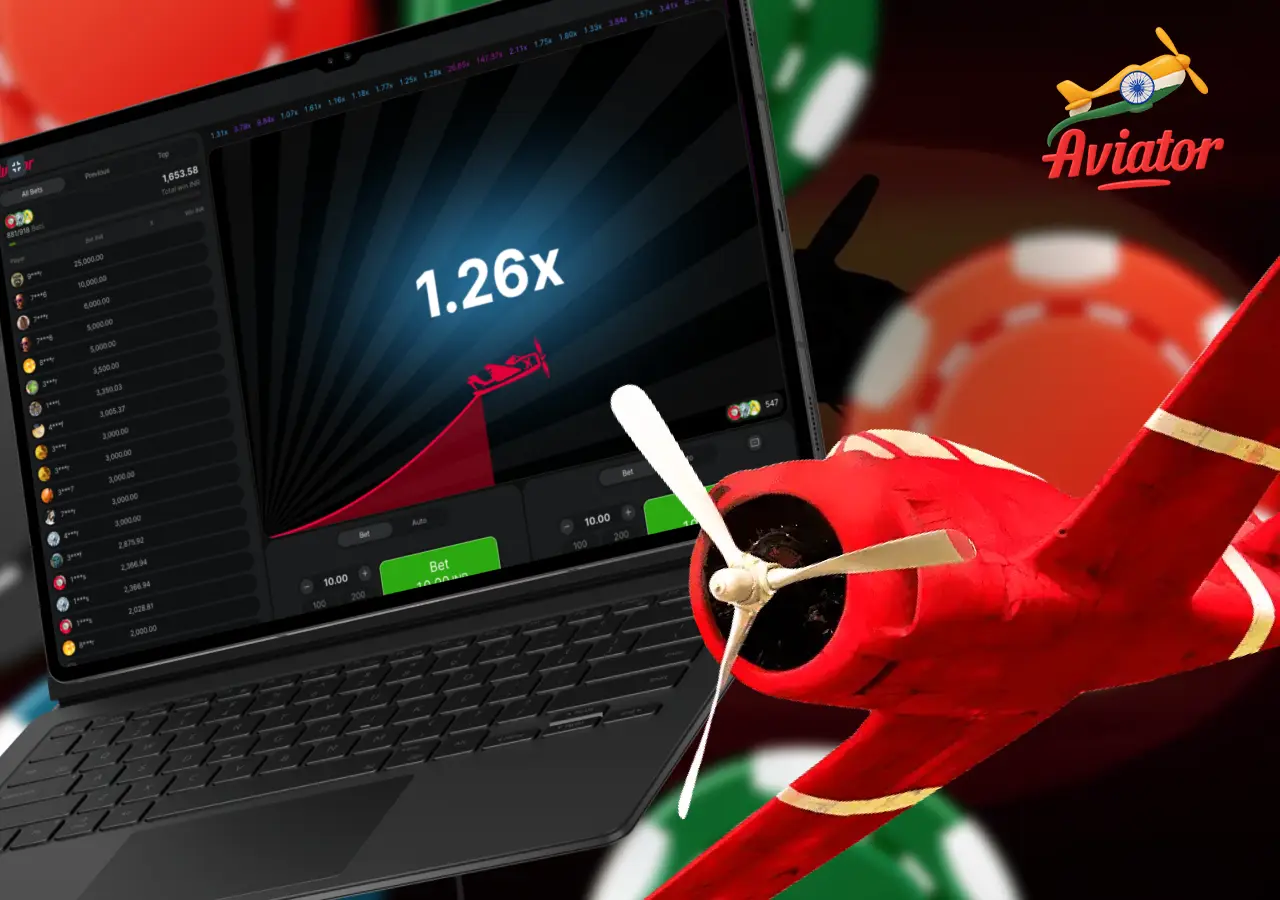 Aviator s prehľadom live stávok ostatných hráčov