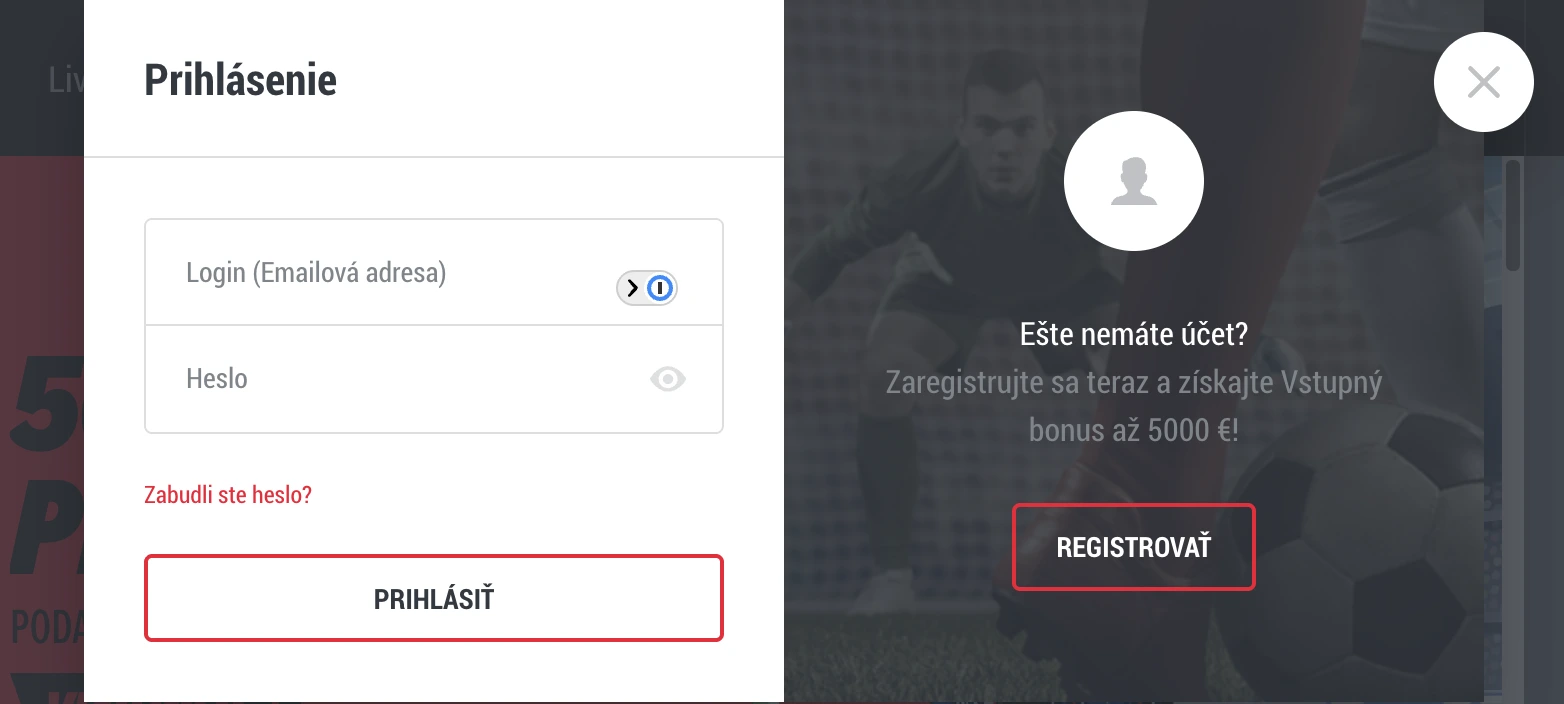 DoxxBet prihlásenie do casino účtu