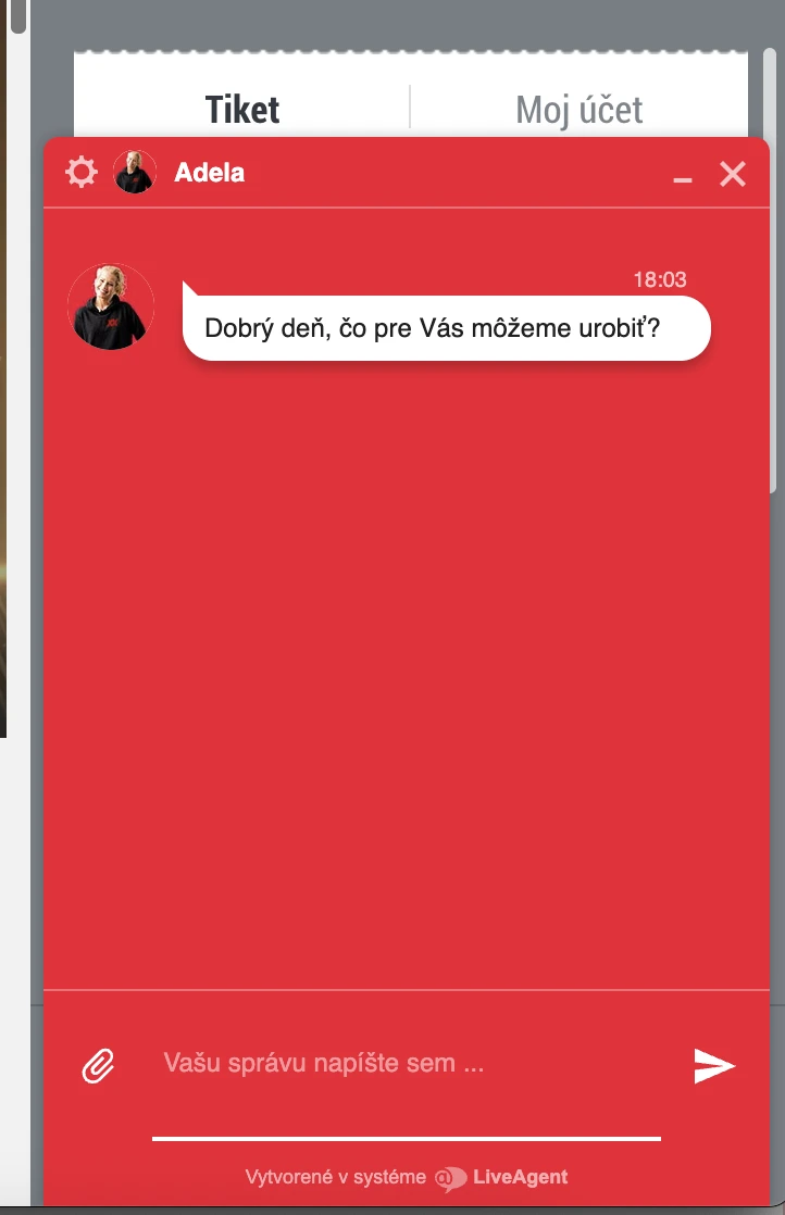 DoxxBet zákaznícka podpora cez live chat