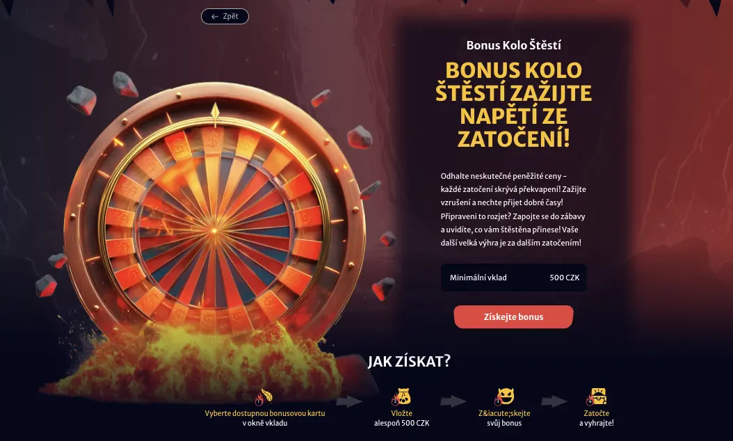 Hellspin bonus koleso šťastia - ako funguje a ako ho získať