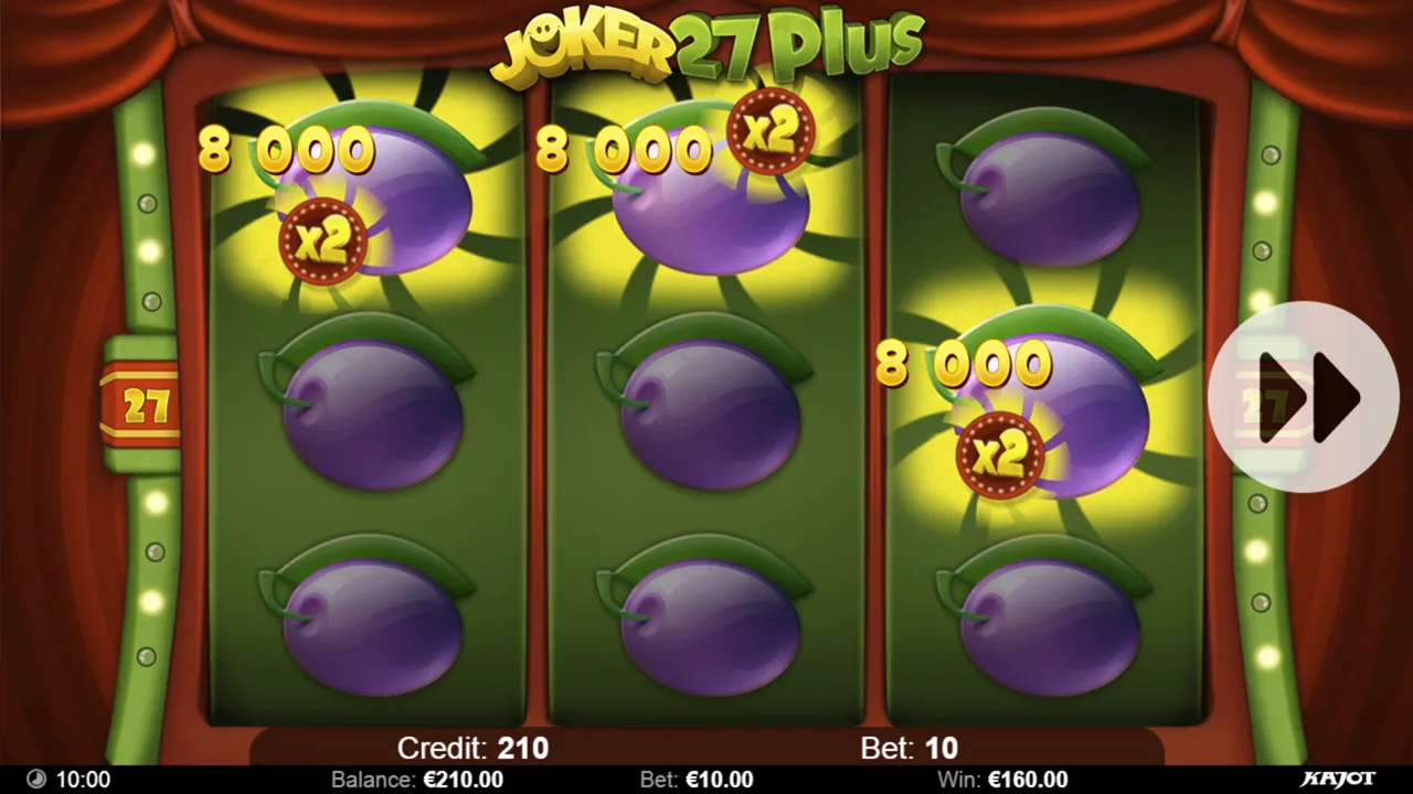Joker 27 Plus demo – Kajot ovocný slot