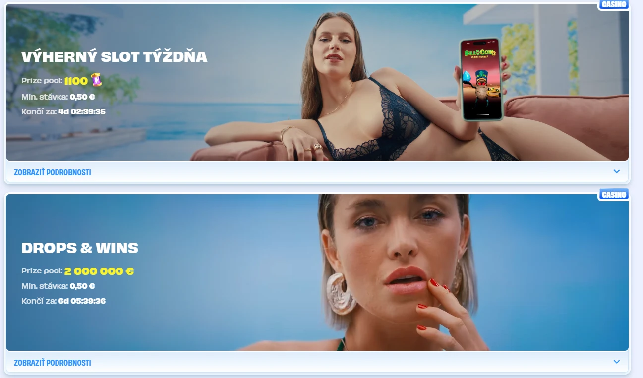 OnlySpins turnaje výherný slot týždňa a Drops & Wins