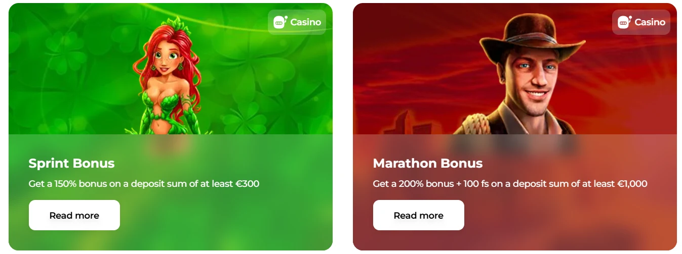 Verde Sprint a Marathon bonus
