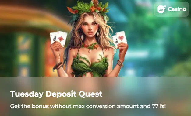 Verde Tuesday Deposit Quest