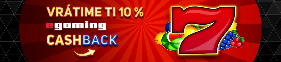 Banner e-gaming cashback v Niké: vrátime ti 10 %